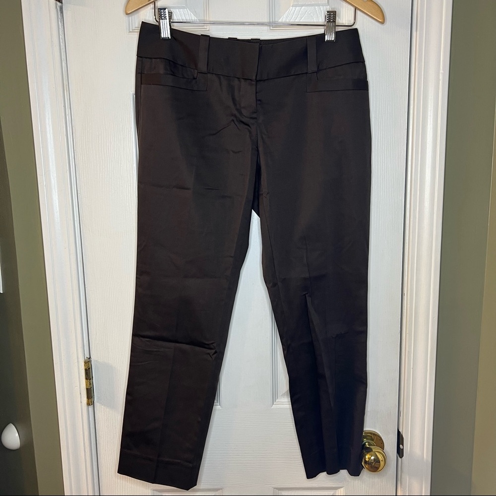 NWOT Women’s The Limited Drew Fit Dress Pants Dark Brown Size 2